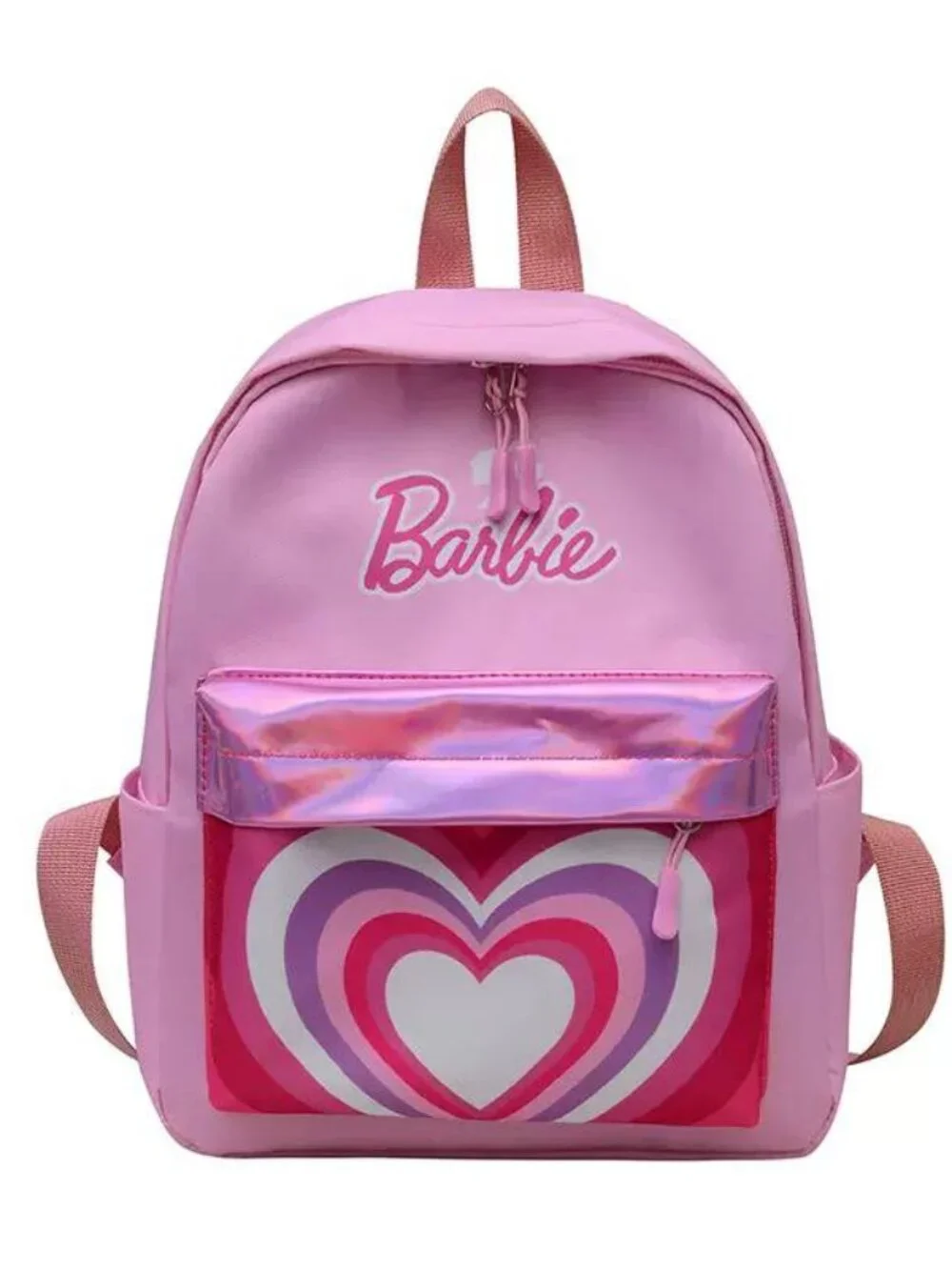 Pink Barbie Backpack Collection Display – Stylish School Bag Set